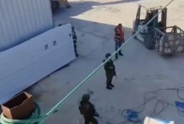 قوات الاحتلال تهدم محلات تجارية في حوسان غرب بيت لحم