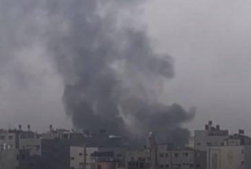 الاحتلال يواصل حرق منازل بحي الشجاعية في غزة