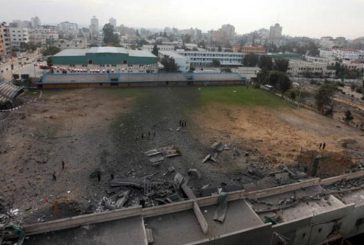 تحول أكبر ملعب لكرة القدم في غزة إلى مأوى لآلاف النازحين