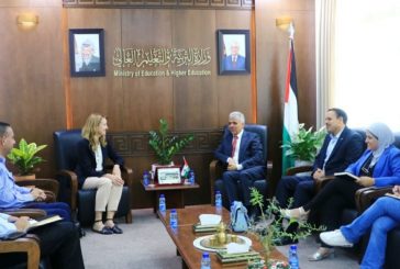 وزير التربية يبحث مع مؤسسة دولية التعاون لدعم التعليم