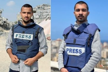 غزة- استشهاد صحفيين باستهداف سيارة قرب منزل هنية