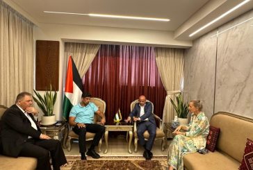 مديرة شؤون الأونروا تلتقي رئيس دائرة شؤون اللاجئين في منظمة التحرير الفلسطينية