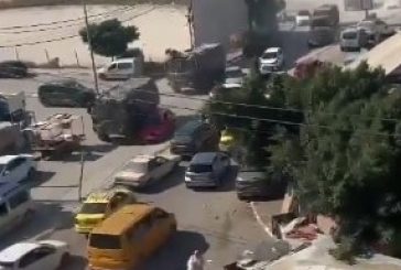 إصابات واعتقال مواطن خلال اقتحام الاحتلال مدينة جنين