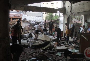 الدفاع المدني بغزة: ثلاثة صواريخ إسرائيلية قصفت مُصلى بمدرسة للنازحين