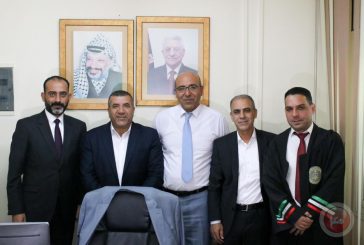 محافظ الخليل يتفقد مقر النيابة العامة في شمال المحافظة