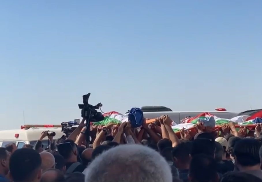 تشييع جثامين 3 شهداء في طوباس