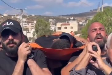 تشييع 4 شهداء في طوباس