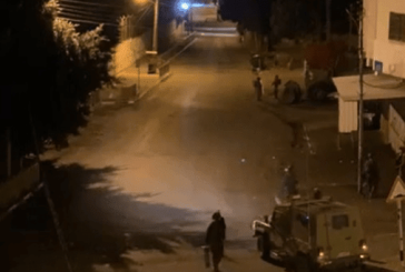 الاحتلال يصيب شابا ويعتقل ثلاثة آخرين إثر اقتحامه نابلس