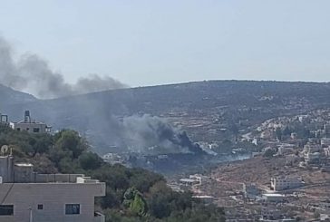 صور ..المستوطنون يشعلون النار ويهاجمون المنازل جنوب نابلس