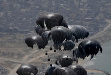الاردن تنفذ إنزالا جويا لمساعدات إنسانية جنوب قطاع غزة