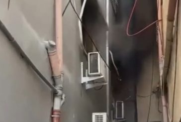 جيش الاحتلال يشعل النار بمنزل في جنين