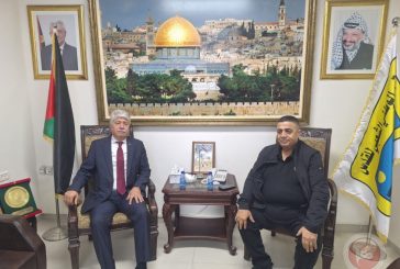 النتشة ومجدلاني يناقشان أوضاع القدس ويدعوان لتكثيف الجهود الوطنية لمواجهة التهديدات