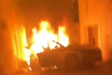 شهيدان وإصابات اثر قصف جوي في قباطية جنوب جنين