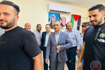 العميد شاهين بتفقد مديرية مخابرات يطا ويلتقي باقليم يطا