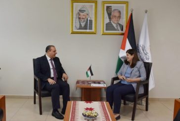 شاهين تثمن مواقف المملكة الأردنية الهاشمية الداعمة لحقوق شعبنا على المستويات كافة
