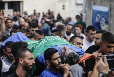 تشييع جثمان الشهيد أيمن عابد في جنين
