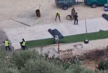 سلفيت: الاحتلال يهدم متنزها ويصادر ممتلكاته ويحطم أشجارا