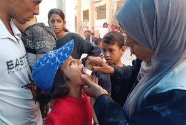 انطلاق حملة التطعيم ضد شلل الأطفال بخان يونس