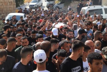 أهالي محافظة طوباس يشيعون شهداءهم الخمسة