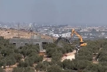 الاحتلال يهدم منزلا قيد الإنشاء غرب سلفيت