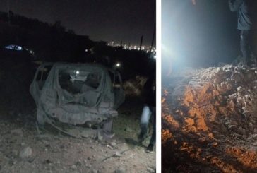 إصابة شابين جراء سقوط صاروخين جنوب قلقيلية
