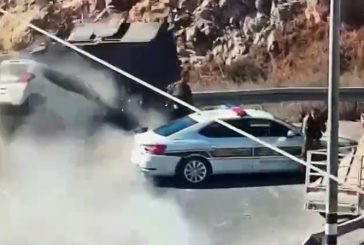 فيديو- الاحتلال يطلق النار على سائق فلسطيني بزعم تنفيذ عملية شمال رام الله