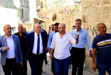 الوزير الحايك يتفقد المواقع الأثرية في جنين