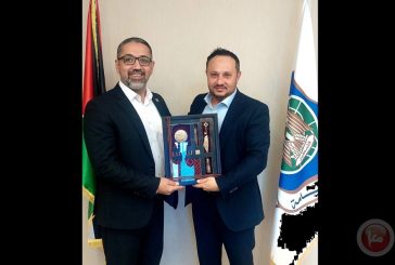 لقاء مثمر وهادف يجمع مدير جهاز المخابرات العامة محافظة القدس ومدير عام شركة 