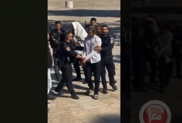 سابقة خطيرة صلاة ونفخ بالبوق- مستوطنان يقتحمان الأقصى في يوم الجمعة( شاهد)