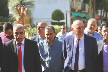 الوزير الحايك يتفقد المواقع الاثرية في محافظة قلقيلية