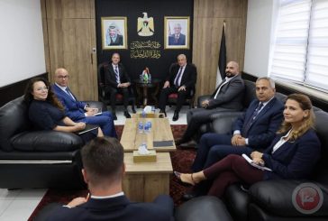 وزير الداخلية يلتقي ممثل كندا الجديد ورئيس مكتب تمثيل أذربيجان لدى فلسطين