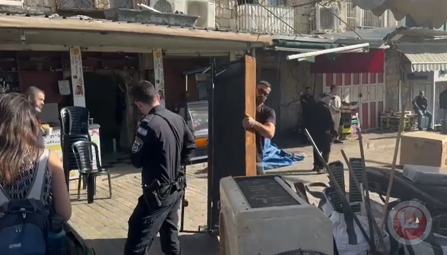 شاهد- إخلاء عقار في مدينة القدس لصالح المستوطنين