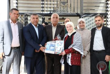 تحت رعاية محافظ الخليل تكريم المبدعة سلسبيل صوالحة الفائزة بلقب تحدي القراءة العربي في دبي