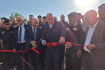 وزير الداخلية يفتتح مقر الدفاع المدني في بلدة الطيبة غرب جنين