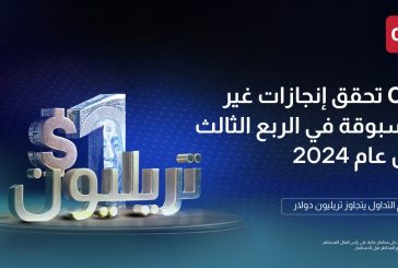 CFI تحقق إنجازا جديدا بتجاوز حجم التداول حاجز التريليون دولار في الربع الثالث من 2024