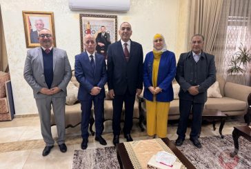 التميمي يلتقي بالسفير المغربي لبحث آفاق التعاون