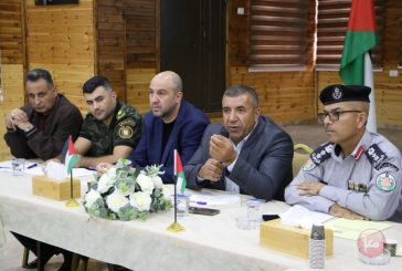 المحافظ دودين يترأس اجتماع لجنة الطوارىء الموسعة في محافظة الخليل