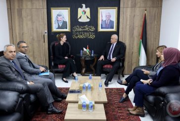 وزير الداخلية يستقبل مديرة مكتب الأمم المتحدة لخدمات المشاريع (UNOPS)
