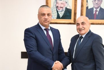 اللواء ناصر البوريني يتسلم قيادة جهاز الارتباط العسكري ورئاسة اللجنة الأمنية المشتركة