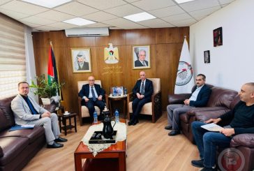 التميمي يلتقي رئيس مجلس القضاء الأعلى ويطلعه على إنجازات سلطة الأراضي