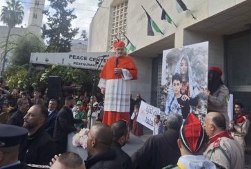 صور- وصول موكب بطريرك القدس للاتين إلى بيت لحم