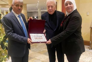 برهم وغنام يتفقان مع الحرازين على بناء مدارس جديدة في فلسطين