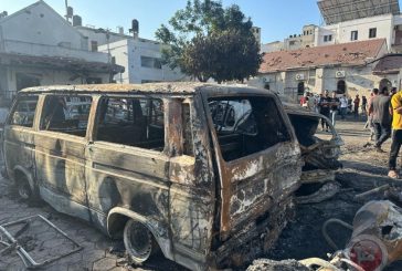 مدفعية الاحتلال تقصف المستشفى المعمداني بمدينة غزة
