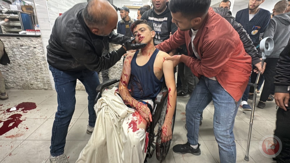 شهيدان واصابات- مسيرة إسرائيلية تلقي قنبلة على مستشفى كمال عدوان