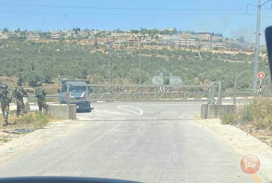 سلفيت: الاحتلال يعتقل 3 شبان من مردا ويغلق مداخلها