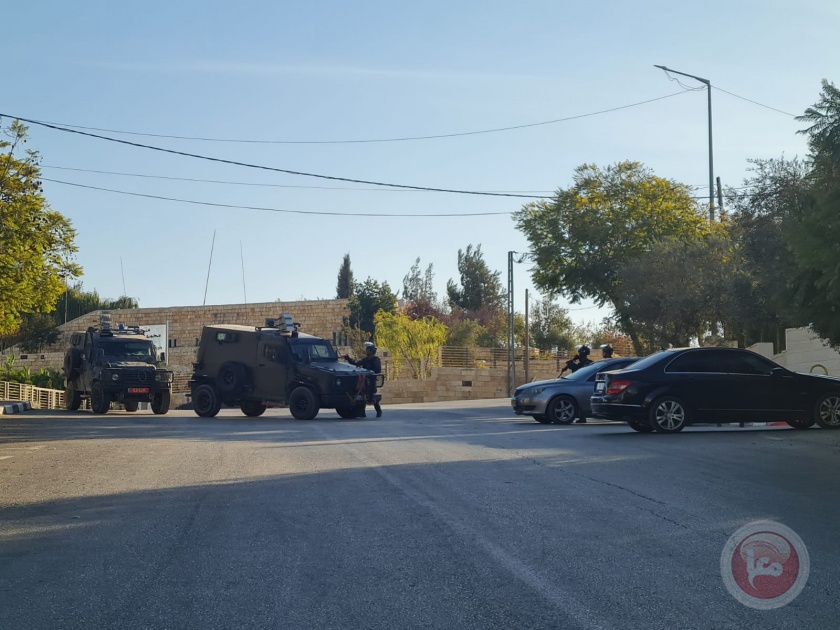 إصابة مواطن برصاص الاحتلال في مدينة البيرة