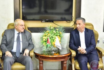 رئيس بلدية يطا يستقبل وزير الحكم المحلي الدكتور سامي حجاوي