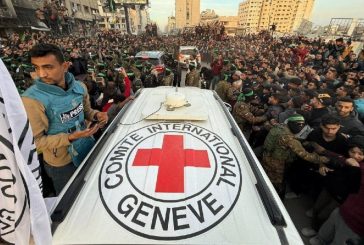 الجيش الاسرائيلي يتسلم الاسيرات الاسرائيليات