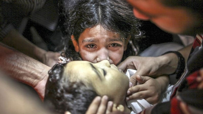 “اليونيسيف”: 35 طفلا قتلوا يوميا في غزة