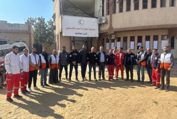 الهلال الأحمر الفلسطيني يستأنف عمله في شمال غزة وسط الدمار الهائل